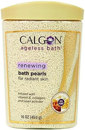 Calgon Ageless Bath Series Renewing Pearls (16-Ounce) by Calgon Ageless Bath