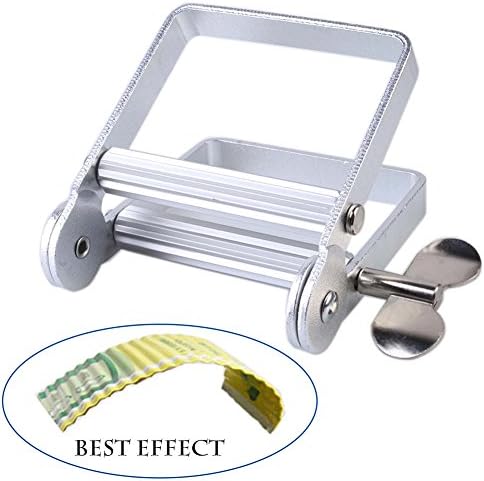 Metal Tube Squeezer Paint, Yanyi Aluminum Alloy Tube Squeezer Dispenser for Cosmetics, Toothpaste, Paint Tube, Color Dye, Hand Cream