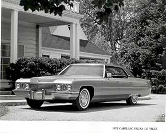 Amazon Com 1972 Cadillac Sedan Deville Factory Photo