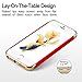 iPhone 5S Case, iPhone 5 Case, iPhone SE Case, COOLQO 3in1 Ultra-Thin Hard Matte Finish Plastic [Tempered Glass Screen Protector] Shockproof Electroplate Cover Skin for Apple iPhone 5SE (Red)