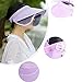 Flyou Sun Hats Unisex Summer Hat Outdoor UV Protection Wide Large Brim Cap Beach Visor Empty Top Caps Foldable (Beige)