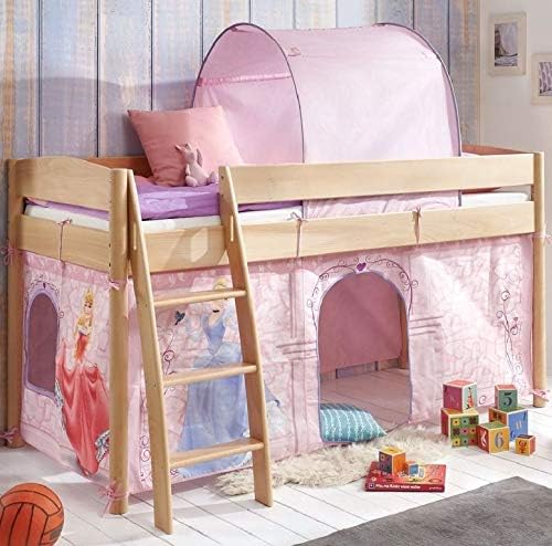 Hochbett Michelle 20702 Kinderbett Bett Kinderzimmer Stoffset Disney Cinderella Amazon De Kuche Haushalt