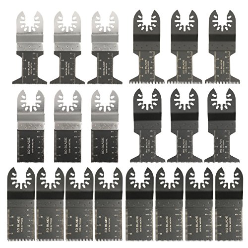 Baban 20 pieces mixed precision oscillating multitool q…