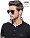 ATTCL Men's Classic Polarized Sunglasses For Men Golf Driving 8009 B-Black