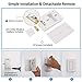 DEWENWILS Single Wall Mounted Switch Remote Controll HRS101C-R Without Receiver for SKU HRS101C, HRS101A, HRS103A Only (1 Programmable Wall Switch Remote Without Receiver)