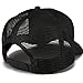 AGSHCQI Waynes World Hat Cap Baseball Cap Adjustable Hat Mesh Cap Outdoor Sports Wear Black