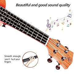 MORSE Soprano Ukulele Arm Rest Ukulele for Beginner