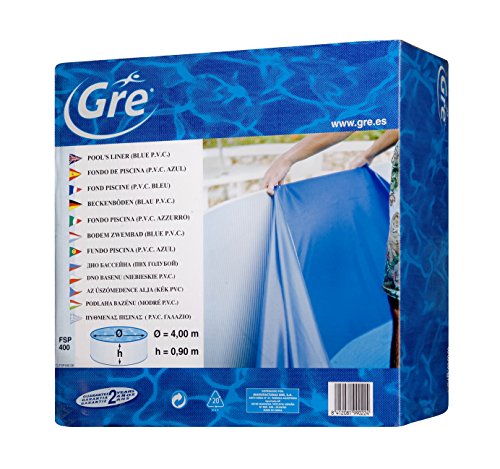 Gre fprov618 Oval Pool Liner Blue 40/100 – 610 x 375 H 132