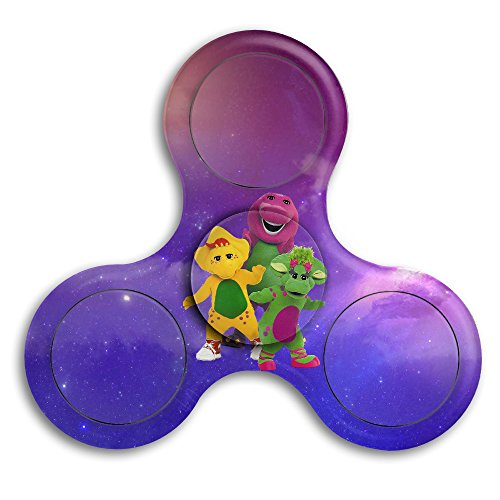 Barney And Friends Fidget Spinner Toy EDC Focus Anxiety Stress Relief Toy