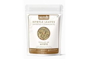 Aejesop Organic Myrtle Leaves, Natural Aromatic Herb, Fresh Packed Pure Myrtus Communis, 1.76oz/50g