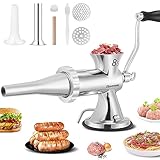 Huanyu Manual Meat Grinder Sausage Stuffer Filler