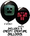 25 Pixel Style Miner Party Balloon Pack - Large 12