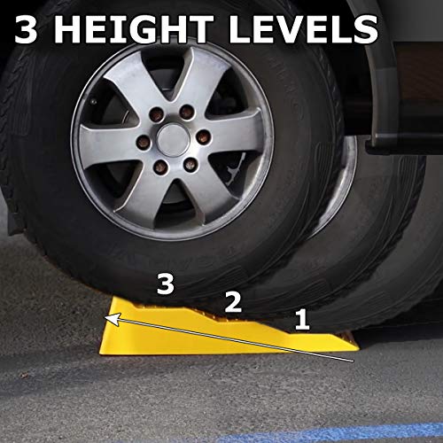 VaygWay Leveling Ramp Car RV Camper Trailer Leveler Wheel Chock