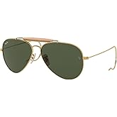 Ray-Ban RB3030 Outdoorsman I Sunglasses + Vision Group Accessories Bundle