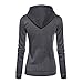 Fanala Women Long Sleeve Pocket Hoody Hoodie Hooded Sweatshirt Pullover Coat Top