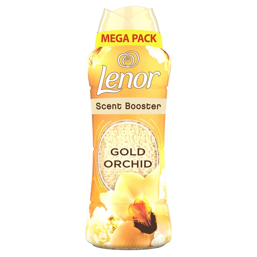 Lenor Laundry In-Wash Scent Booster Gold Orchid 570g, Non-Stop Freshness Up To 12 Weeks In Storage
