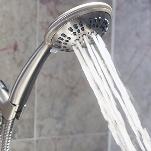 Handheld Shower Head High Pressure Rain Spray With Removable Hand