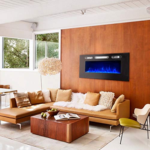 1 XtremepowerUS+Recessed+Electric+Fireplace+Mounted