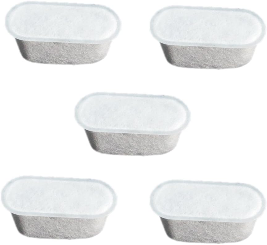 LOVIVER Charcoal Water Filters Replacement Parts for Cuisinart Coffee Maker Model 5X