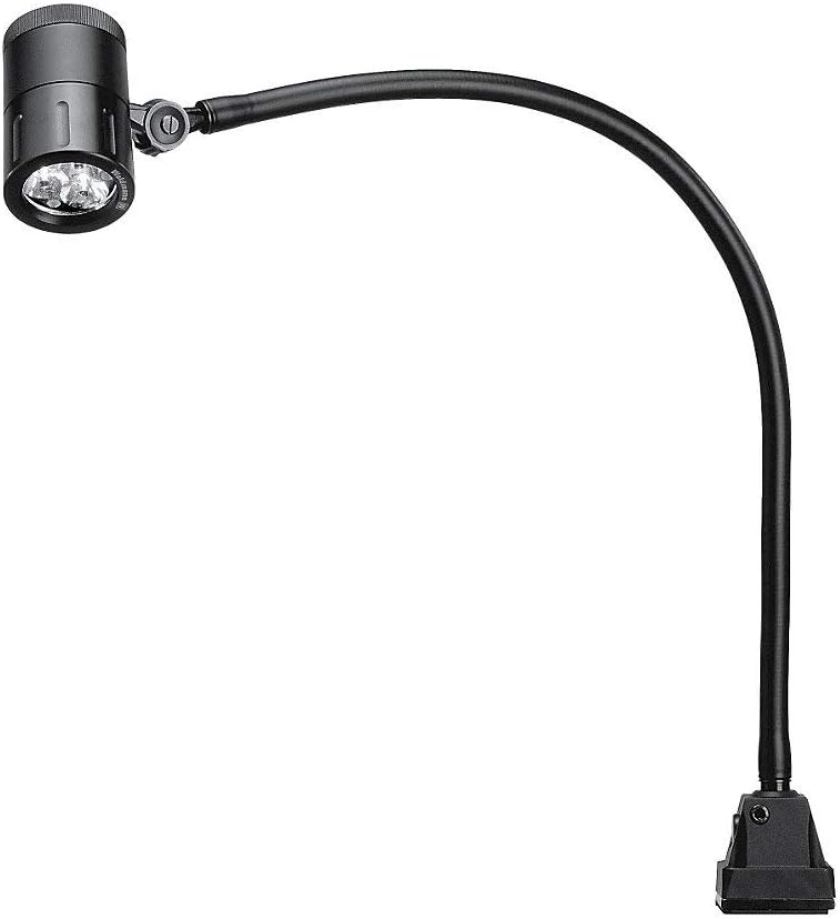 Waldmann SPOT LED machine lamp, 24 V, flood with 40° beam angle.