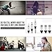 Sepoveda USB Type C Cable Nylon Braided Cord USB Type A to C Fast Charger (Pack-3 11in 39in 78in) Samsung Galaxy S8/S8+,LG G5/G6/V20 More Type-C Devices- Silver Black