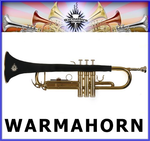 Warmahorn Neoprene Trumpet Protective Cover , Black