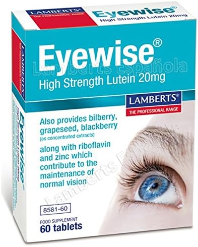 Lamberts - Eyewise - 60 tabs, White, 60 Count (Pack of 1)