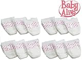 Hasbro Baby Alive Diapers Double Pack (12 Diapers)