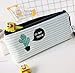 Z ZICOME Cactus Canvas Pencil Cases Purse Pouches, 3 Pack