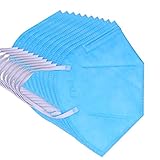 Muryobao Mouth Mask Anti Pollution Mask Unisex Outdoor Protection N95 4 Layer Filter Insert Anti Dust Mask Pack of 10 Grey