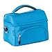 Bentgo Lunch Bag (Blue) - Insulated Lunch Tote for Work and School with Top and Main Compartments, 2-Way Zipper, Adjustable Strap, and Front Pocket - Fits All Bentgo Lunch Boxes and Other Containers primary