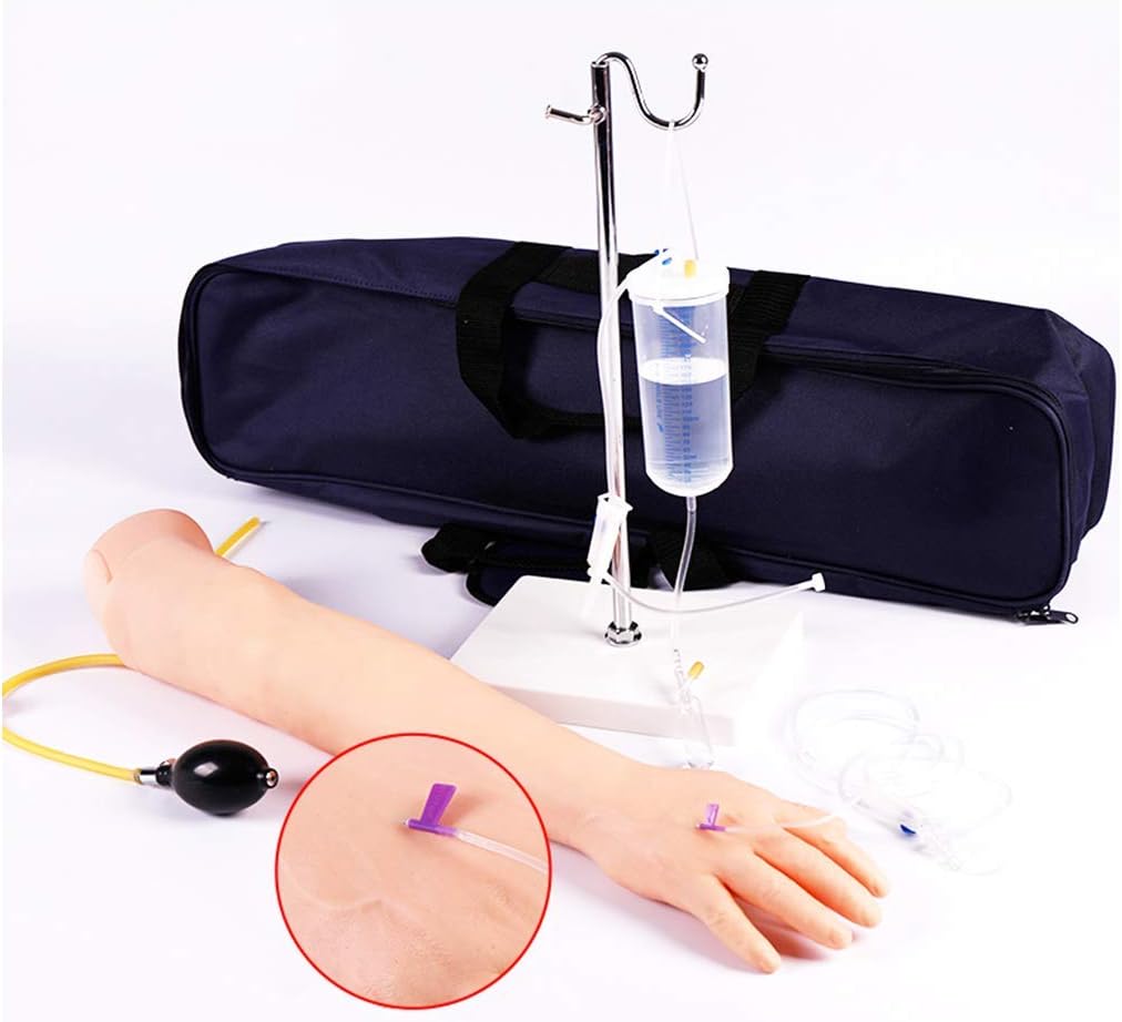 LXX Phlebotomy and Venipuncture Practice Arm - IV Practice Arm - Designed for Training and Perfecting IV + Phlebotomy + Venipuncture Procedures and Techniques