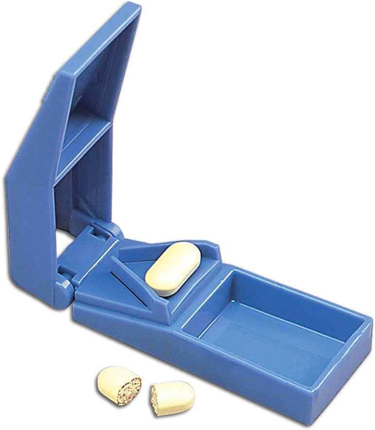 Pill Box with Tablet Splitter Healthcare