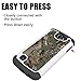 LG K4 Case, LG Optimus Zone 3 Case, LG Spree Case, UrSpeedtekLive [Shock Absorption] Dual Layer Hybrid Defender Cover Case for LG Optimus Zone 3 / LG K4 / LG Spree/Rebel LTE - Camo Tree