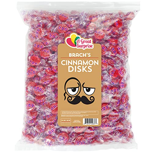 Brachs Cinnamon Candy Brach's Cinnamon Hard Candy Red Candy 3.5
