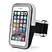 Badalink iPhone 6 Armband iPhone 6S Sports Armband Running Armband Cell Phone Holder for Running Arm Band Case Strap Workout for iPhone 6 6S iPod Touch (Black)
