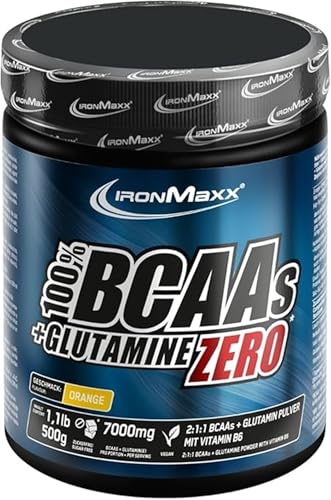 Wahnsinns-Angebot! Guter Kurs: Für IronMaxx 100% BCAAs + Glutamine... zahlst du aktuell nur 22,78€. Jetzt zuschlagen!