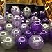 100 Pack Purple Silver Balloons,Dark Purple Ballons Mixed with Light Purple,12 inch Thicked Latex Ballons For Wedding Birthday Baby Shower Mermaid Engagement Mardi Gras Party Decoration