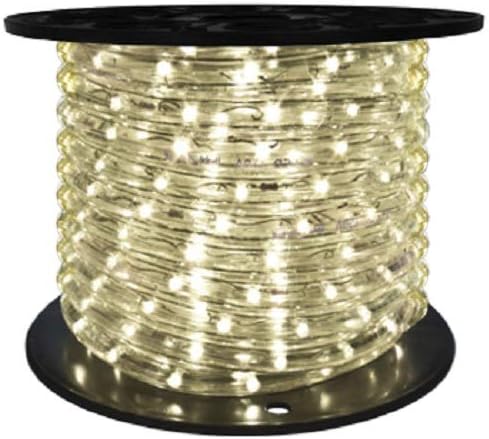 Galaxy Lighting Water Proof 10 Meter Led Rope Light,Color: Warm White With Adapter