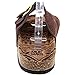 Muk Luks Men's Parker Duo Starpped Brown Slide Sandal
