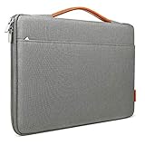 Inateck Laptop Sleeve Briefcase Bag Compatible 16 Inch MacBook Pro/15.4 Inch MacBook Pro 2013-2015/15 Inch MacBook 2019 2018 2017 2016/15 Inch Surface Book 2 - Dark Gray