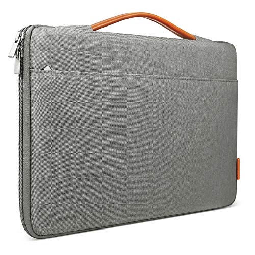 Inateck Laptop Sleeve Briefcase Bag Compatible 16 Inch MacBook Pro/15.4 Inch MacBook Pro 2013-2015/15 Inch MacBook 2019 2018 2017 2016/15 Inch Surface Book 2 - Dark Gray