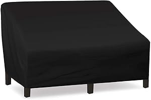 Patio Chair Covers, Lounge Deep Seat Cover, Waterproof and Durable Outdoor Large Lawn Patio Furniture Covers (137x97x74cm /54x38x29in)