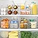 InterDesign Refrigerator and Freezer Storage Organizer Bin for Kitchen, 6