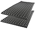 Foamily Acoustic Foam Sound Absorption Pyramid Studio Treatment Wall Panel, 48" X 24" X 2" (2 Pack) primary