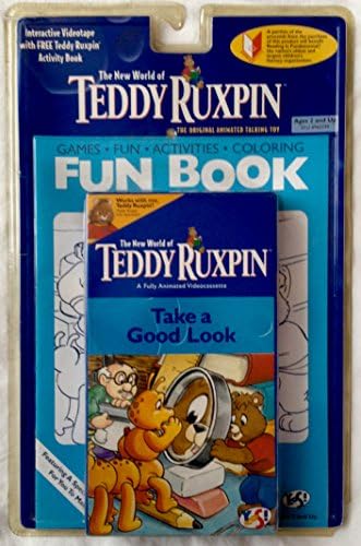The New World of Teddy Ruxpin: Take a Good Look, Fully Animated Interactive Videocassette with Activity Book, By Yes Entertainment (The New World of Teddy Ruxpin)