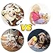 HOLYSTEED Squeaky Dog Balls Soft Latex Squeaky Dog Toy Fetch Play Balls Toy for Small Medium Pets