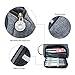 Pencil Case, Big Capacity Storage Bag Pen Pouch Holder Large Storage Stationery Organizer for School Supplies Office College Boys Adult Gray