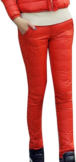 Amazon ネルロッソ ダウン パンツ 防寒 暖パン 暖かい ナイロンパンツ レディース アウトドア バイク 登山 ゴルフ 釣り 大きいサイズ 正規品 Cmy ロングパンツ 通販