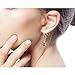 NOVICA Artisan Handcrafted Sterling Silver Dangle Earrings Balinese Leaf Theme No Stone Indonesia Tree [2.1 in L x 0.9 in W] ' Bali Bay Leaf'